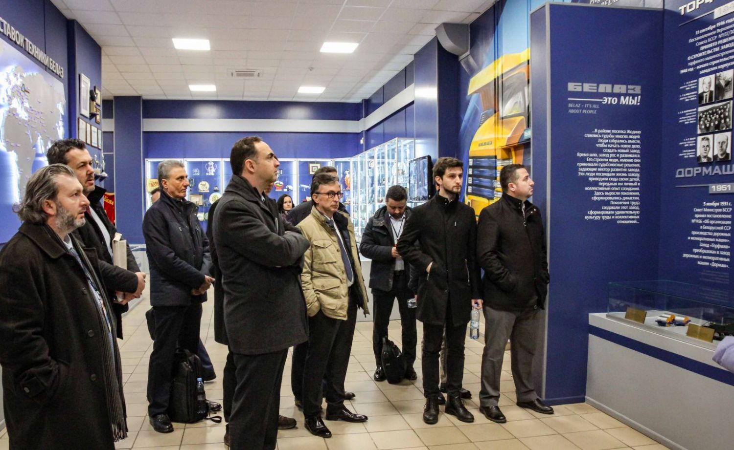 Экспортеры и производители автомобильной техники и автокомпонентов Турции посетили БЕЛАЗ