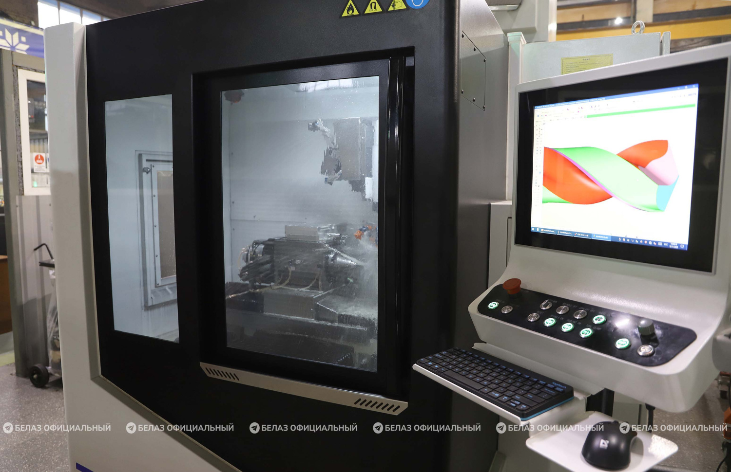 БЕЛАЗ внедряет новые технологии в сфере изготовления и высокоточной обработки инструмента БЕЛАЗ внедряет новые технологии в сфере изготовления и высокоточной обработки инструмента