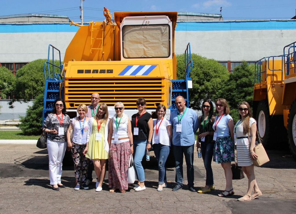 В рамках промышленного туризма участники Fam trip&workshop 2 MICE in MINSK посетили БЕЛАЗ