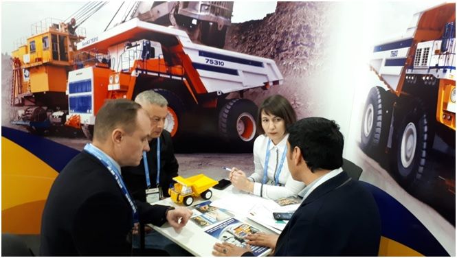 БЕЛАЗ на специализированной выставке Mining Metals Uzbekistan 2019