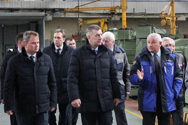 Заместитель Премьер-министра Беларуси Юрий Назаров посетил БЕЛАЗ 