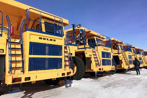 Завершена сборка 55-тонников «БЕЛАЗ» в Заполярье