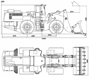 Погрузчик БЕЛАЗ-78221