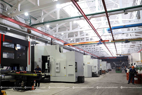 Инвестиции в качество и надежность техники: на БЕЛАЗе поэтапно вводится в строй новый высокотехнологичный участок