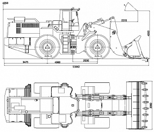 Погрузчик БЕЛАЗ-7822